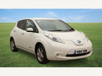 White Used 2014 Nissan Leaf Acenta Hatchback | £3,725 (Fair price)