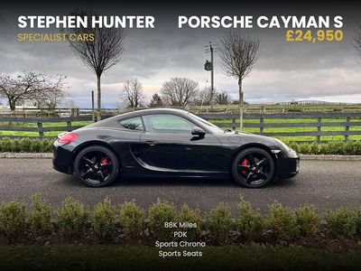 Used Porsche Cayman 320 HP (235 kW) 2013 Black Coupe
