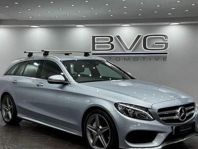 Silver Used 2018 Mercedes C220 AMG line Estate | £11,994 (Good price)