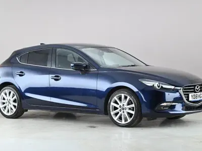 Usado Mazda 3 Inclusive 120 HP (88 kW) 2018 Azul Citadino