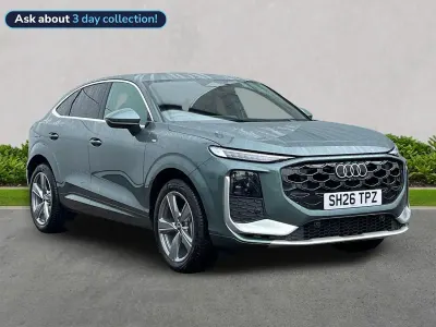 New Audi Q3 S-Line 2026 Green SUV