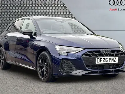 Used Audi A3 Sportback e-tron Black Edition 204 HP (150 kW) 2026 Blue Hatchback