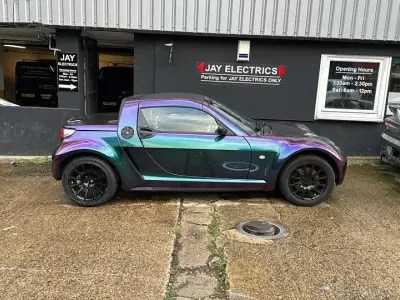 Used Smart Roadster 2004 Purple Cabriolet