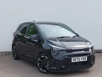 Used Kia Picanto GT-Line S 68 HP (50 kW) 2025 Black Hatchback
