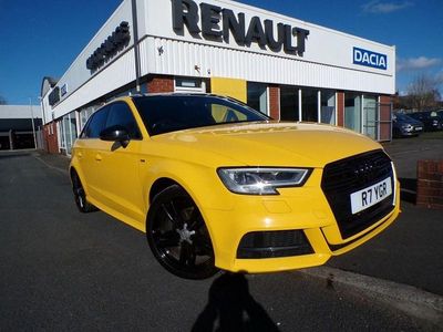 Used Audi A3 Sportback S-Line 150 HP (110 kW) 2016 Yellow Hatchback