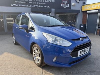 Used Ford B-MAX Zetec 90 HP (66 kW) 2014 Blue MPV
