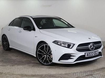 Used Mercedes A35 AMG Premium 2022 White Sedan