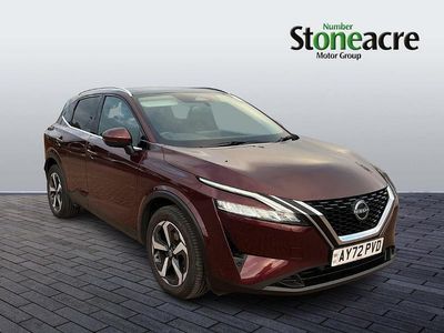 Red Used 2022 Nissan Qashqai N-Connecta SUV | £13,883 (Good price)