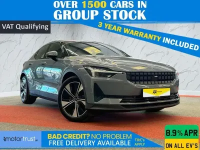 Usado Polestar 2 Long Range Dual motor 300 kW (408 HP) 2023 Cinzento Citadino