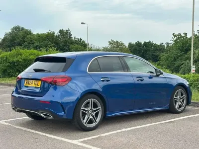 Used Mercedes A200 Executive 177 HP (130 kW) 2024 Blue Hatchback