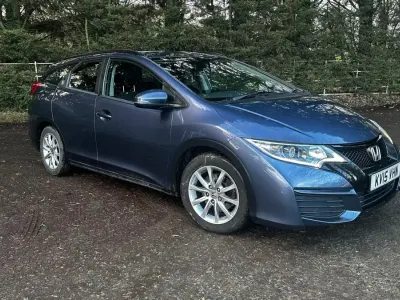Käytetty Honda Civic S 120 HP (88 kW) 2015 Sininen Farmari