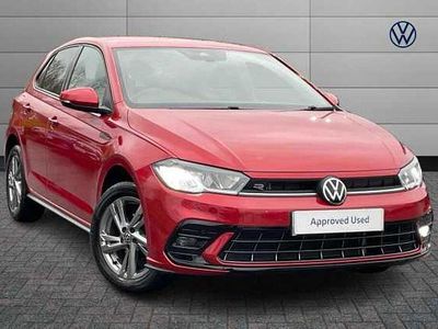 Used VW Polo R-line 95 HP (69 kW) 2022 Red Hatchback