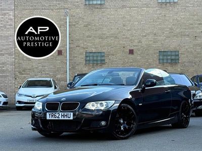 Used BMW 320 Cabriolet Sport Line 2012 Black Cabriolet