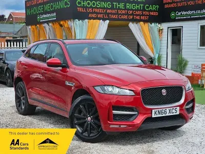Used Jaguar F-Pace R-Sport 180 HP (132 kW) 2016 Red SUV