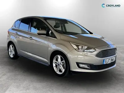 Begagnad Ford C-MAX Titanium X 120 HK (88 kW) 2017 Silver Minibuss