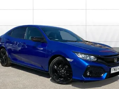 Używany Honda Civic Sport 126 KM (92 kW) 2019 Niebieski Hatchback