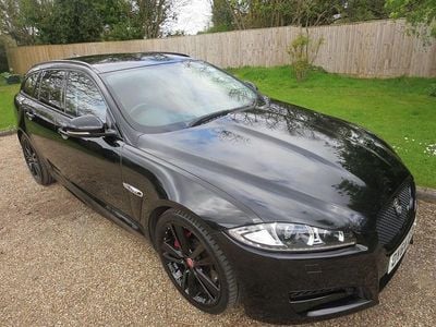 Used Jaguar XF Sportbrake Portfolio 2014 Black Estate