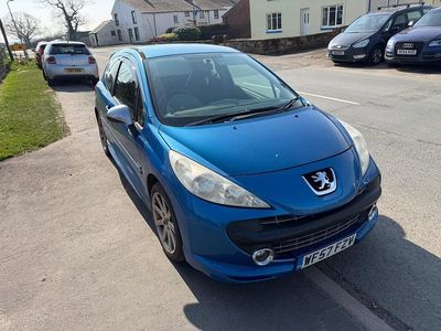 Used Peugeot 207 GTi 175 HP (128 kW) 2007 Blue Hatchback