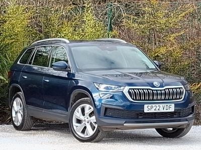 Used Skoda Kodiaq SE L 150 HP (110 kW) 2022 Blue SUV