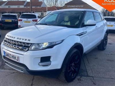 Used Land Rover Range Rover evoque Pure 150 HP (110 kW) 2013 White SUV