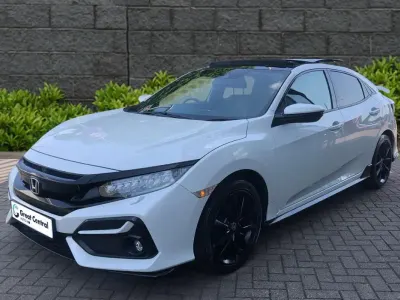 Used Honda Civic Sport 124 HP (91 kW) 2020 White Hatchback