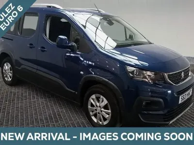 Used Peugeot Rifter Access 131 HP (96 kW) 2021 Blue MPV