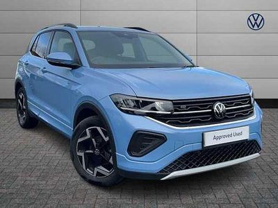 Blue Used 2025 VW T-Cross R-line SUV | £25,395 (Expensive)