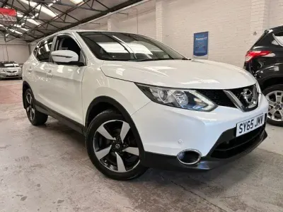 Used Nissan Qashqai N-TEC 110 HP (80 kW) 2015 White SUV