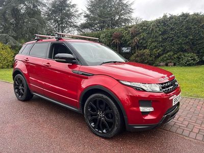 Used Land Rover Range Rover evoque Dynamic 2013 Red SUV