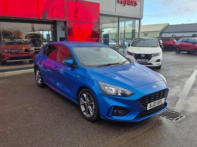 Blue Used 2020 Ford Focus ST-Line Hatchback | £13,995 (Fair price)