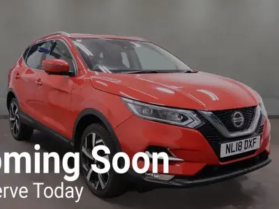 Used Nissan Qashqai Tekna 115 HP (84 kW) 2018 Red SUV