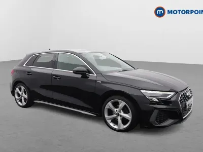 Used Audi A3 S-Line 2023 Black Sedan