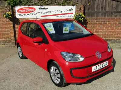 Used VW up! move up! 60 HP (44 kW) 2015 Red Hatchback