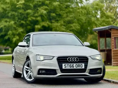 Used Audi A5 Cabriolet S-Line 2016 Silver Cabriolet