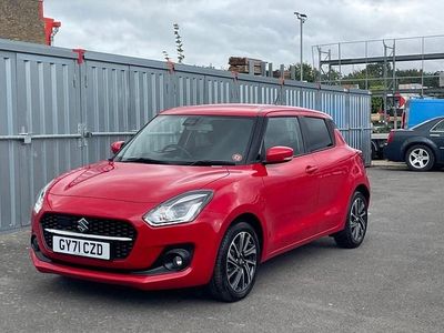 Usado Suzuki Swift SZ5 83 HP (61 kW) 2021 Vermelho Citadino