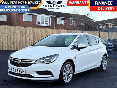 Used Vauxhall Astra 2018 White Hatchback