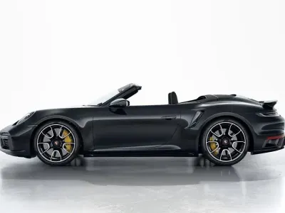 Used Porsche 911 Turbo S Cabriolet 2022 Black Cabriolet