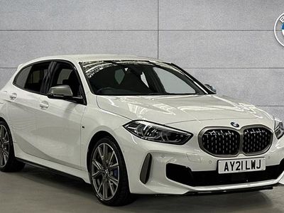 Used BMW M135 Comfort Edition 302 HP (222 kW) 2021 White Hatchback