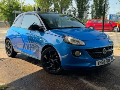 Used Vauxhall Adam 2016 Blue Hatchback