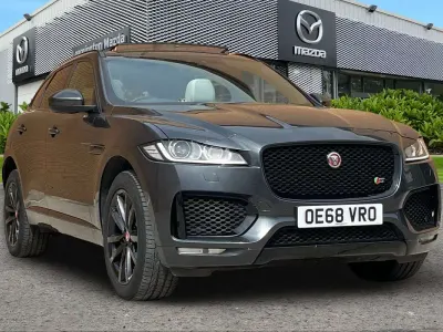 Used Jaguar F-Pace S 300 HP (220 kW) 2018 Grey SUV