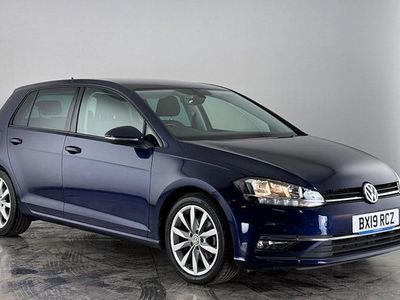 Used VW Golf VII GT 116 HP (85 kW) 2019 Blue Hatchback