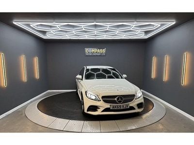 Used Mercedes C200 AMG line 160 HP (117 kW) 2019 White Sedan