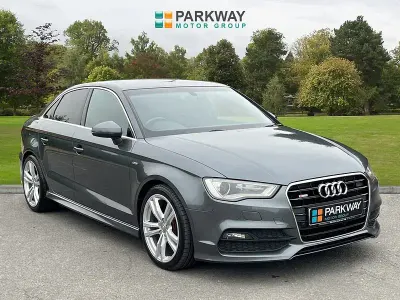 Used Audi A3 S-Line 150 HP (110 kW) 2014 Grey Sedan