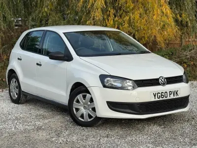 Used VW Polo S 70 HP (51 kW) 2010 White Hatchback