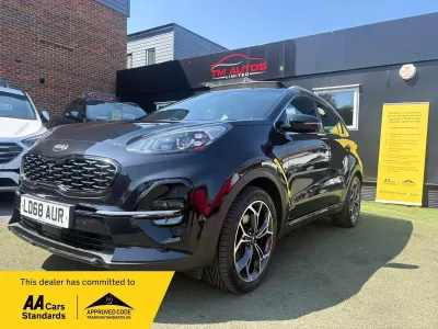 Used Kia Sportage GT-Line S 177 HP (130 kW) 2018 Black SUV