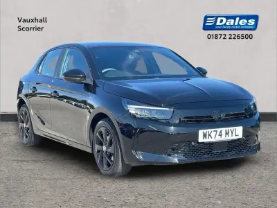 Used Vauxhall Corsa S 99 HP (72 kW) 2024 Black Hatchback