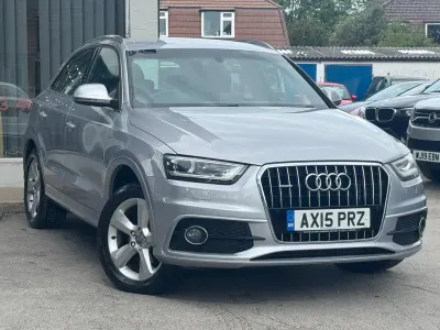 Używany Audi Q3 S-Line 177 KM (130 kW) 2015 Srebrny SUV