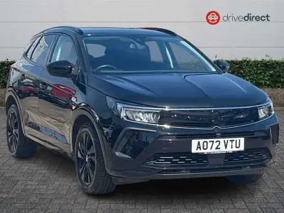 Used Vauxhall Grandland X GS Line 130 HP (95 kW) 2022 Black SUV