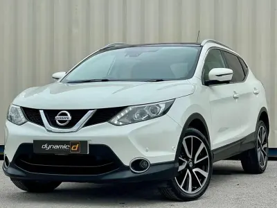 Second-hand Nissan Qashqai Tekna 110 CP (80 kW) 2017 Alb SUV
