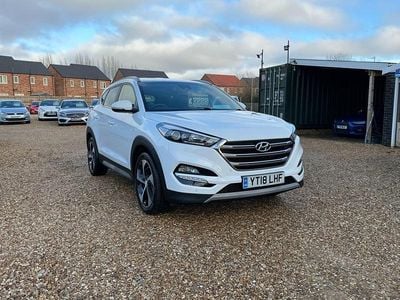 White Used 2018 Hyundai Tucson Edition SUV | £9,995 (A bit pricey)